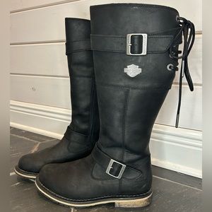 Harley-Davidson Women's Kirtland 14-Inch Motorcycle Boots D87155 size 8.5